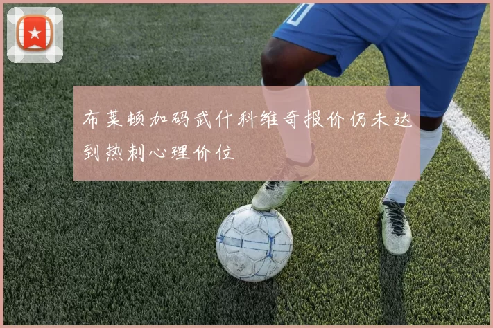 布莱顿加码武什科维奇报价仍未达到热刺心理价位